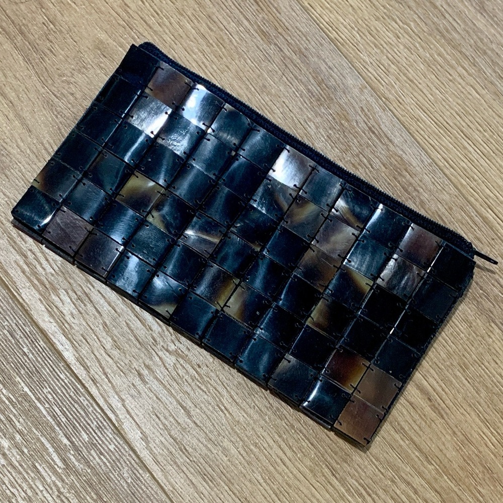 Chan Luu Tortoise Shell Clutch - Black